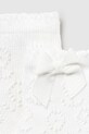 Mayoral Newborn sosete bebe 9865.2D.Newborn.PPYH alb SS25