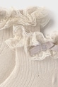 Mayoral Newborn skarpetki dziecięce 9868.2H.Newborn.PPYH beżowy SS25