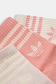 Detské ponožky adidas Originals 3-pak JJ1990 béžová SS25