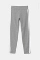 Dievča Detské legíny adidas JY0578 sivá