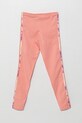 Dziewczynka adidas Originals legginsy dziecięce JD2946 pomarańczowy