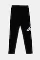 adidas legginsy dziecięce z elastanem czarny JC9632