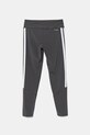Fete adidas leggins copii JJ1047 gri