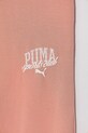 Dziewczynka Puma legginsy dziecięce CLASS High Waist Flared Leggings 685870 pomarańczowy