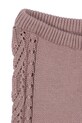 Konges Sløjd legginsy dziecięce CABBY PANTS GOTS GOTS KS102416 różowy SS25