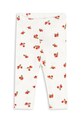 Detské bavlnené legíny Konges Sløjd MINNIE PANTS GOTS potlač béžová KS102584