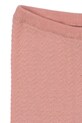 Девочка Детские хлопковые леггинсы Konges Sløjd CYPRES PANTS GOTS KS102418 розовый