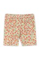 Konges Sløjd szorty bawełniane dziecięce CLASSIC SHORT LEGGING GOTS wzorzyste multicolor KS102547