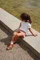 Дитячі шкарпетки Konges Sløjd 2 PACK RIB FRILL SOCKS 2-pack KS103290