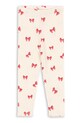 Konges Sløjd legginsy MINNIE PANTS GOTS Planet friendly beżowy KS103395