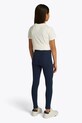 Tommy Hilfiger legginsy bawełniane dziecięce granatowy KG0KG08421.128.176.PPYA