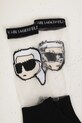 Karl Lagerfeld skarpetki dziecięce Z30545 czarny SS25