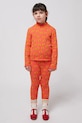 Дитячі легінси Bobo Choses Sunflower з еластаном помаранчевий 125AC075
