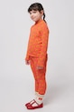Дитячі легінси Bobo Choses Sunflower помаранчевий 125AC075