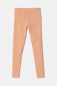 United Colors of Benetton leggins copii 3MT1CF02G.G.Season.PPYA portocaliu SS25