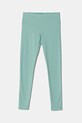 United Colors of Benetton legginsy dziecięce z elastanem turkusowy 3MT1CF02G.G.Season.PPYA