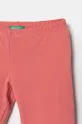 Fete United Colors of Benetton leggins copii 3MT1GF01L.P.Season.PPYA roz