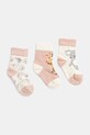 Носки для младенцев United Colors of Benetton 2 шт длинные носки розовый 6AO30703Y.G.W.Seasonal