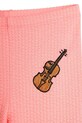 Девочка Детские леггинсы Mini Rodini Violin 2523011328 розовый