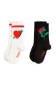 Mini Rodini sosete copii Arrowed heart 2-pack