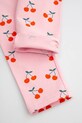 Coccodrillo legginsy dziecięce różowy WC5122101MGN