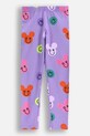 Coccodrillo gyerek legging elasztánnal lila WC5122102VGB