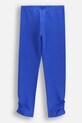 Coccodrillo leggins din bumbac pentru copii WC5122101FGK albastru SS25