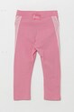 United Colors of Benetton leggings per bambini 3P4ZCF05Z.G.Seasonal rosa SS25
