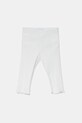 United Colors of Benetton leggins copii tricotaj alb 3F1AGF04K.P.Seasonal