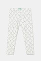 United Colors of Benetton leggins copii tricotaj alb 3SDSGF04U.P.Seasonal