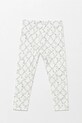 United Colors of Benetton leggins copii 3SDSGF04U.P.Seasonal alb SS25