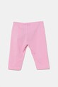 United Colors of Benetton leggins copii 3MT1GF01M.P.Season.PPYA roz SS25