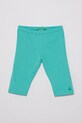 United Colors of Benetton legginsy dziecięce z elastanem turkusowy 3MT1GF01M.P.Season.PPYA