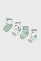 Детские носки Mayoral Newborn 4 шт длинные носки бирюзовый 9862.1D.Newborn.PPYH