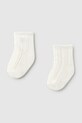Παιδικές κάλτσες Mayoral Newborn 2-pack ψηλές κάλτσες μπεζ 9863.1F.Newborn.PPYH