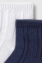 Mayoral Newborn calzini per bambini pacco da 2 9863.1F.Newborn.PPYH blu navy SS25