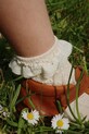 Дитячі шкарпетки Konges Sløjd 2 PACK POINTELLE SOCKS 2-pack рожевий KS102892