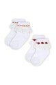 Детские носки Konges Sløjd 2 PACK LACE SOCKS 2 шт длинные носки белый KS102241