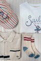 Мальчик Детские носки Konges Sløjd 2 PACK RIB SOCKS 2 шт KS103291 бежевый