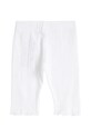 Tommy Hilfiger leggins din bumbac pentru bebeluși KN0KN02035.PPYA alb SS25