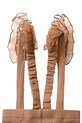 Pajkice za dojenčka Donsje Nanise Leggings rjava 3037400