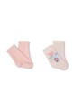 Дитячі шкарпетки Kenzo Kids 2-pack довгі шкарпетки рожевий K60874