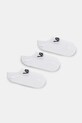 Dětské ponožky Vans VANS CLASSIC KICK SOCK ROX 3-pack krátké ponožky bílá VN000EZ5WHT1