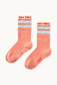 Tinycottons sosete copii TINY MEDIUM HEIGHT SOCKS sosete lungi portocaliu SS25.457