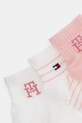 Хлопчик Шкарпетки для немовлят Tommy Hilfiger 3-pack 701232851.PPYA рожевий