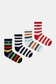 United Colors of Benetton skarpetki dziecięce 4-pack skarpetki długie multicolor 6AO307048.G.Seasonal