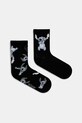 Дитячі шкарпетки United Colors of Benetton x Disney довгі шкарпетки чорний 6AO307043.G.Seasonal