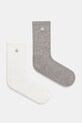 Дитячі шкарпетки United Colors of Benetton 2-pack довгі шкарпетки сірий 6AO50702A.G.Seasonal