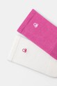 United Colors of Benetton skarpetki dziecięce 2-pack 6AO50702A.G.Seasonal różowy SS25