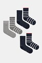 Tommy Hilfiger skarpetki dziecięce 6-pack skarpetki długie granatowy 701232847.PPYA